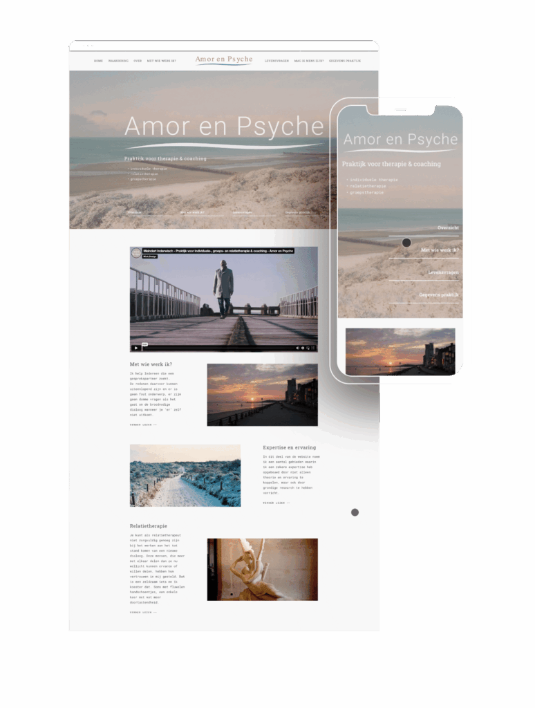 amor en pshyche voorbeeld website