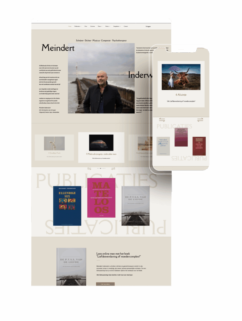meindert inderwisch voorbeeld website